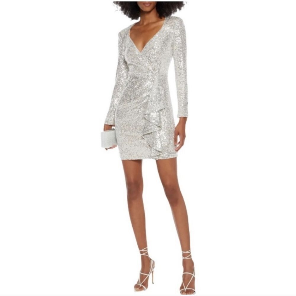 Belle Badgley Mischka Lisbeth dress size 6